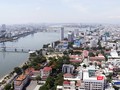 Một góc TP Đà Nẵng nhìn từ trên cao