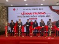 Quang cảnh lễ khai trương Trung tâm nghiên cứu LG VS của Tập đoàn LG tại Đà Nẵng