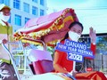 Xích lô du lịch Đà Nẵng diễu hành "Chào năm mới 2021"