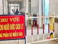 Khu vực cách ly y tế đối với bệnh nhân mắc COVID-19