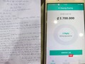 Đơn trình báo của nạn nhân và số tiền nợ phải trả thông báo qua app di động khi sử dụng tín dụng trên nền tảng di động