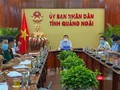 Lãnh đạo UBND tỉnh Quảng Ngãi chủ trì cuộc họp khẩn liên quan đến các ca mắc COVID-19 mới trên địa bàn