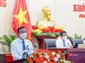 Ông Lê Trung Chinh - Chủ tịch UBND TP Đà Nẵng phát biểu giải trình tại phiên làm việc cuối của kỳ họp thứ 2 HĐND TP Đà Nẵng khóa X, diễn ra chiều ngày 12/8