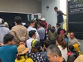 Người mua đất nền do Công ty CP Bách Đạt An làm chủ đầu tư từng tập trung trước trụ sở Công ty này tại Khu đô thị Điện Nam-ĐIện Ngọc để đòi quyền lợi