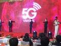 Quang cảnh lễ bấm nút triển khai dịch vụ 5G Viettel tại Đà Nẵng