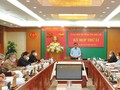 Quang cảnh kỳ họp thứ 13 của Ủy ban Kiểm tra Trung ương do đồng chí Trần Cẩm Tú - Ủy viên Bộ Chính trị, Bí thư Trung ương Đảng, Chủ nhiệm Ủy ban Kiểm tra Trung ương chủ trì