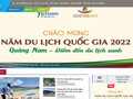 Trang chủ của Sở VH-TT và Du lịch Quảng Nam chính thức đưa “Hệ thống phần mềm du lịch thông minh tỉnh Quảng Nam” vào vận hành.