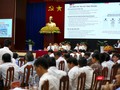 Quang cảnh hội thảo góp ý báo cáo giữa kỳ đồ án Quy hoạch tỉnh Quảng Nam thời kỳ 2021 - 2030, tầm nhìn đến năm 2050
