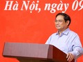 Thủ tướng phát biểu kết luận hội nghị sơ kết 6 tháng năm 2022 thực hiện Đề án phát triển ứng dụng dữ liệu dân cư, định danh và xác thực điện tử phục vụ chuyển đổi số quốc gia giai đoạn 2022-2025, tầm nhìn đến năm 2030 (Ảnh: VGP/Nhật Bắc)