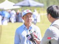 Ông Nguyễn Xuân Bình – Phó Giám đốc Sở Du lịch Đà Nẵng trả lời phỏng vấn báo giới trong buổi khai mạc lễ hội Du lịch Golf Đà Nẵng 2022