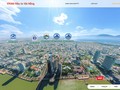 Giao diện Bản đồ số về các dự án kêu gọi đầu tư vào TP Đà Nẵng trên nền tảng thực tế ảo tại địa chỉ https://vr360.com.vn/projects/xuc-tien-dau-tu/.