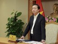 Phó Thủ tướng Trần Hồng Hà phát biểu chỉ đạo tại cuộc họp