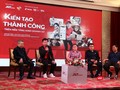 Các diễn giả chia sẻ kinh nghiệm thực chiến trong kinh doanh online, chinh phục khách hàng trên nền tảng số trong khuôn khổ Hội thảo "Kiến tạo thành công trên nền tảng kinh doanh số"