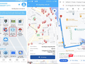 Giao diện hỗ trợ tìm kiếm nhà vệ sinh miễn phí lên app Danang Smart City