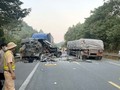 Hiện trường vụ tai nạn (ảnh TTXVN/Vietnam+)