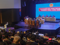 Quang cảnh phiên toà xét xử vụ án cướp Ngân hàng BIDV ở Đà Nẵng