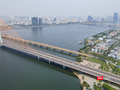 Một góc TP Đà Nẵng nhìn từ trên cao