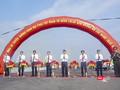 Lãnh đạo TP Đà Nẵng cắt băng khánh thành đường vành đai phía Tây TP Đà Nẵng.
