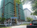 Dự án chung cư nhà ở xã hội KCN Hòa Khánh do Công ty CP Địa ốc xanh Sài Gòn Thuận Phước làm chủ đầu tư đã chậm bàn giao nhà cho người mua.