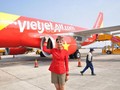 VietJet hiện có 20 chiếc máy bay Airbus A320 và dự kiến sẽ được giao hàng 9 máy bay tương tự theo đơn đặt mua 63 máy bay hồi tháng 2 năm ngoái - Ảnh: Bloomberg. 