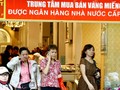 Các điểm kinh doanh vàng như thế này đang có xu hướng thu hẹp lại.