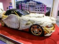 "Siêu xe rồng" dát vàng đang được triển lãm ở Quảng Châu