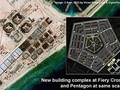 Các công trình trên Đá Chữ Thập ở quần đảo Trường Sa được Trung Quốc xây dựng kiên cố như Lầu Năm Góc của Mỹ