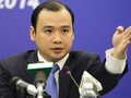 Người phát ngôn Bộ Ngoại giao Việt Nam - ông Lê Hải Bình.