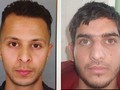 Hai nghi can Salah Abdeslam (trái) và Ahmad Almohamad - Ảnh: Telegraph