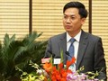 Ông Hà Minh Hải, Cục trưởng Cục Thuế Hà Nội trả lời chất vấn về nợ thuế. Ảnh: Minh Huệ