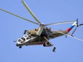Mi-24 có ngoại hình đặc trưng nên có biệt danh là “Cá sấu” (Marina Lystseva, Tass)
