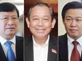 Các ông VươnCác ông Trịnh Đình Dũng, Trương Hòa Bình, Vương Đình Huệđược Thủ tướng Chính phủ trình Quốc hội phê chuẩn bổ nhiệm làm Phó thủ tướng 