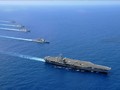Cụm tác chiến tàu sân bay Mỹ đang có mặt tại Biển Đông