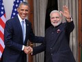Tổng thống Mỹ Barack Obama và Thủ tướng Ấn Độ Narendra Modi. Ảnh: Getty Images