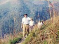 Ông Trần Công Trục trong một chuyến đi khảo sát trên biên giới Việt - Trung. Ảnh do nhân vật cung cấp