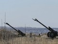 Pháo binh Ukraine bố trí ở Debalsevo