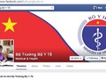 Trang Fanpage của Bộ trưởng Bộ Y tế Nguyễn Thị Kim Tiến.