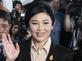 Cựu Thủ tướng Yingluck Shinawatra tại Tòa án Tối cao.