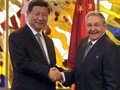 Chủ tịch Tập Cận Bình và Chủ tịch Raul Castro trong cuộc gặp năm 2014. Ảnh: Reuters