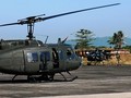  Máy bay trực thăng UH-1 Huey của quân đội Philippines làm nhiệm vụ tại Mindanao. Ảnh: WSJ