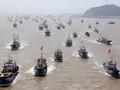 9.000 tàu cá Trung Quốc rầm rộ tiến vào Biển Đông - Ảnh: Tân Hoa xã