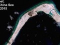 Đá Subi, ảnh vệ tinh chụp ngày 03/09/2015 (Nguồn: Victor Robert Lee and Digital Globe)