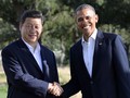 Tổng thống Mỹ Barack Obama (phải) và Chủ tịch Trung Quốc Tập Cận Bình.
