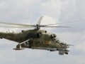 Vài mét cách tử thần - Clip Mi-24 không quân Syria ném bom