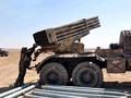 Pháo phản lực Grad của quân đội Syria ở tỉnh Daraa