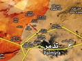 Quân đội Syria đánh thẳng vào cửa tây thành phố Palmyra 