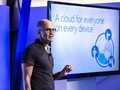 CEO Satya Nadella đang lèo lái con thuyềnMicrosoft theo hướng tập trung nhiều hơn vào điện toán đám mây.