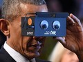 Tổng thống Obama lần đầu sử dụng kính thực tế ảo