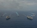 Hai tàu sân bay Mỹ hoạt động trên Biển Đông
