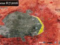 Bản đồ chiến sự chiến trường Đông Ghouta